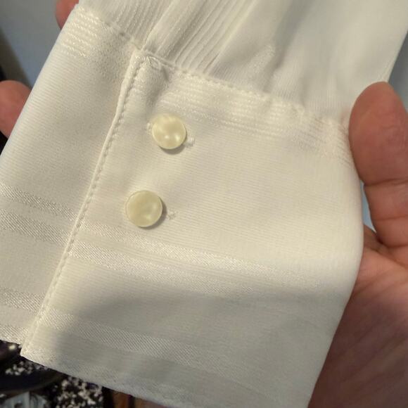 east 5th womens white button down size large - Picture 8 of 10